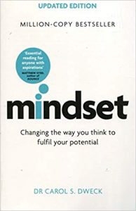A book called Mindset by Carol Dweck